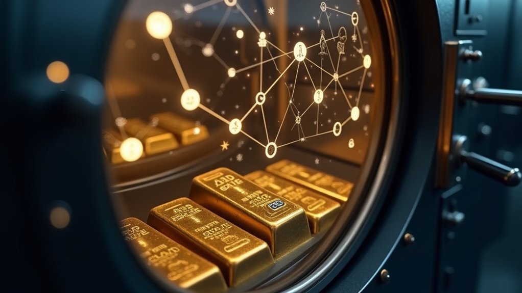 blockchain secures gold transactions