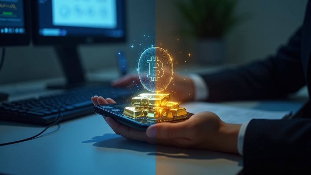 crypto gold purchase advantage