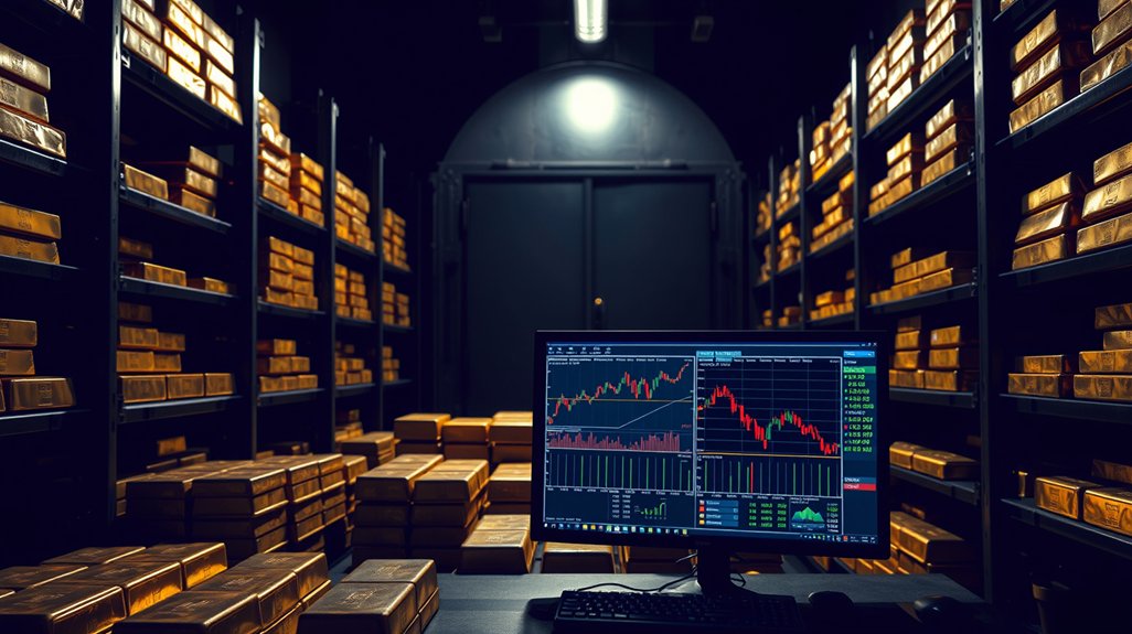 gold funded market manipulation