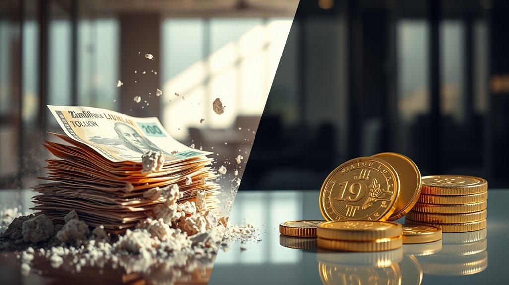 gold outlasts currency collapse