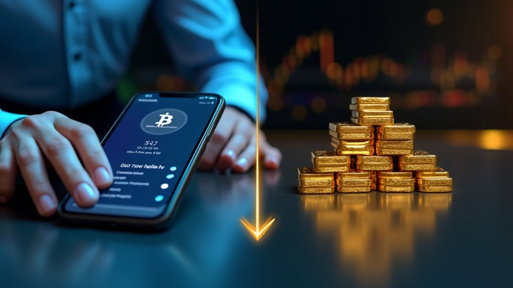 investing gold through bitcoin