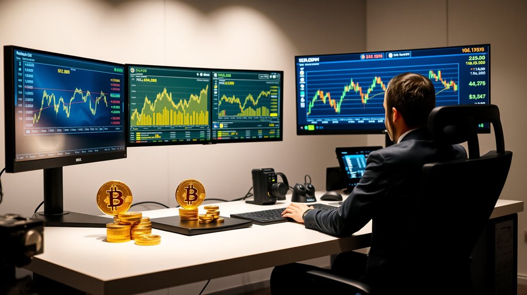 real time gold crypto adjustments