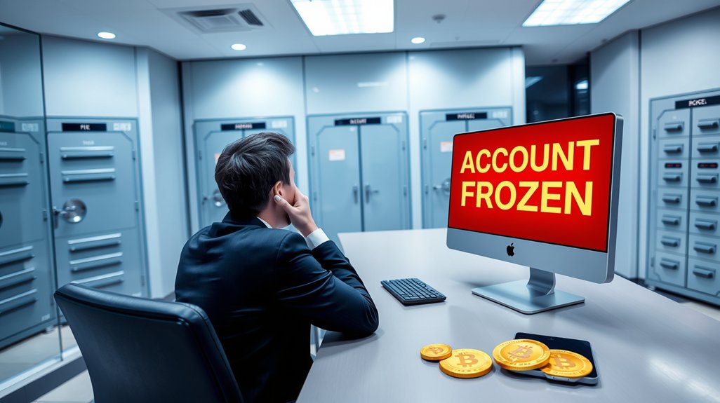 restricted access to funds