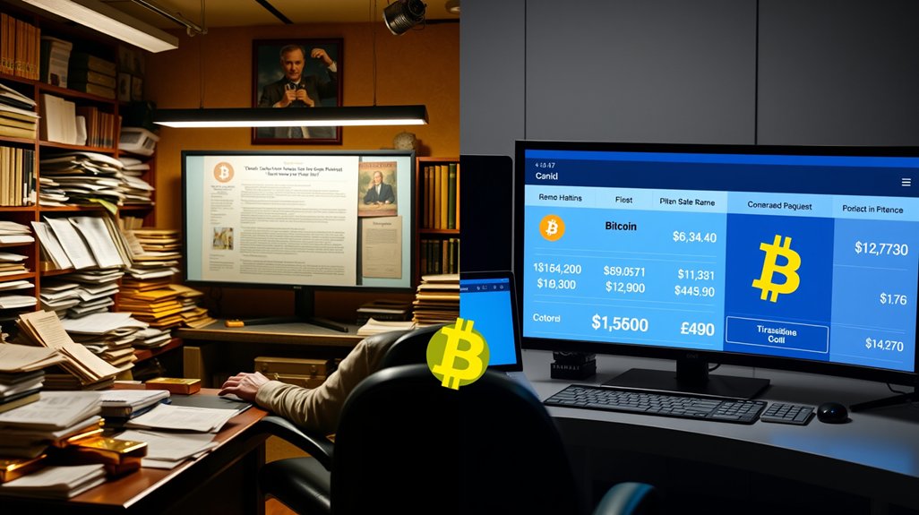 transparent crypto to gold pricing