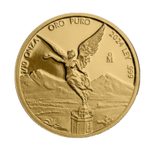 1/10 oz Mexican Libertad Gold Coin 2024 front