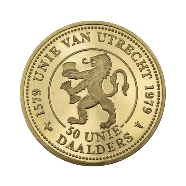 1 oz Unie van Utrecht 1979 Gold Coin 1979 front