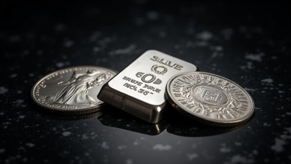 silver coin bar round