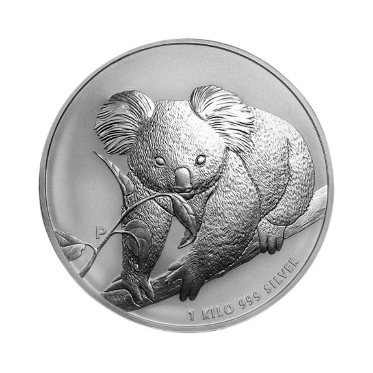 1 kilo Koala Silver Coin 2010 front