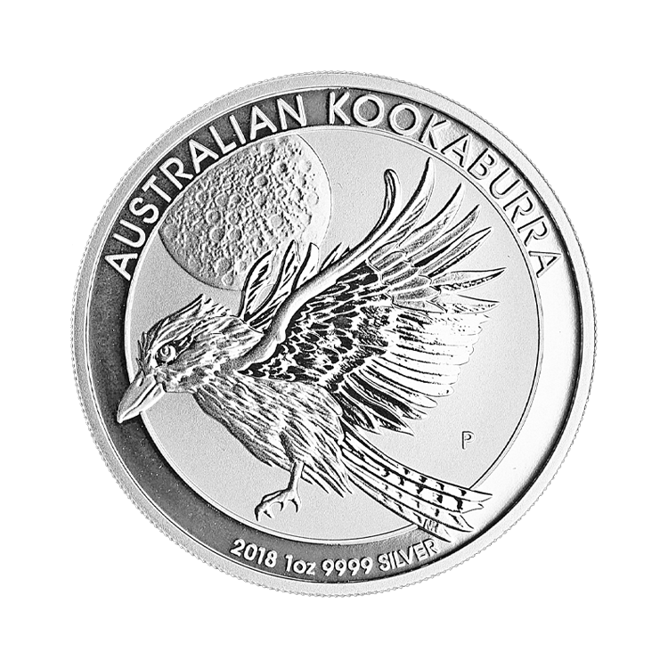 1 oz Kookaburra Silver Coin 2018 front