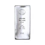 15 kílóa Heraeus Silver Bar framhlið