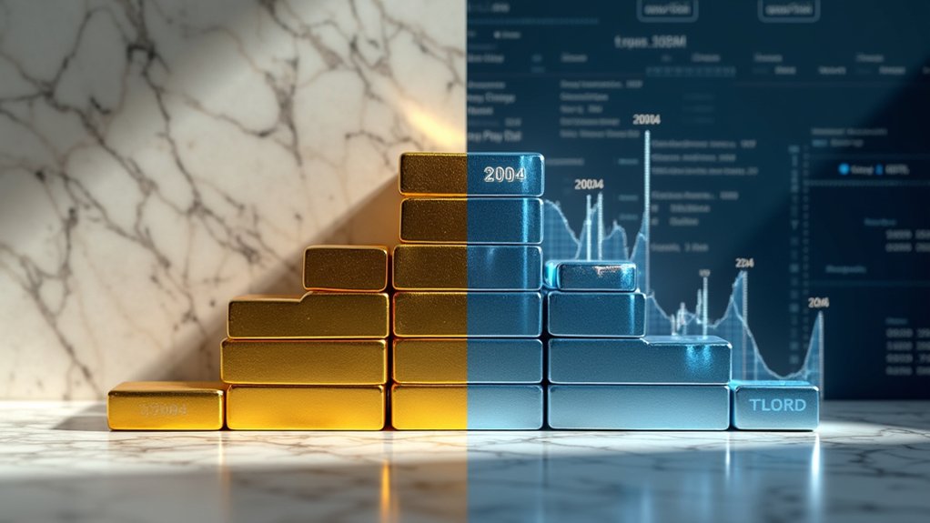 gold and stocks coexist