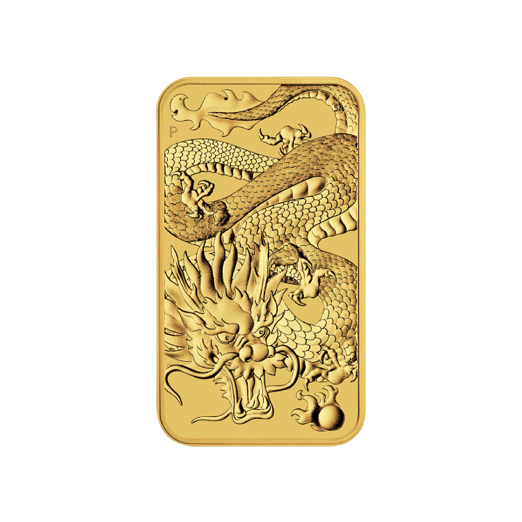 Rectangular Dragon Gold 2021