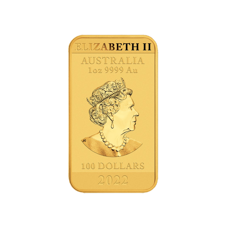 1 oz Rectangular Dragon Gold 2021